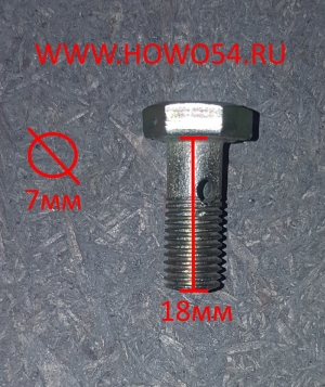 Болт полый Ф 7 A3 DIN 7623 62603 90003962603