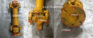 Вал кардан XCMG ZL50G заднего моста L=45CM (5406151) ZL50G.1.2