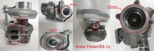 Турбокомпрессор HX40W CUMMINS ISLe 4051384 4051032/4049358/3783602/4033160/3783604