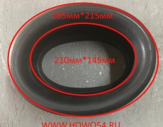 Гофра воздуховода (резиновая) 81.08201.0425 / DZ9118190191