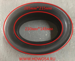 Гофра воздуховода (резиновая) 81.08201.0425 / DZ9118190191