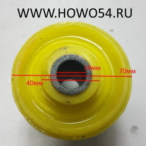 Сайлентблок кабины (высокого качества) (жёлтый) 81.962101.0437