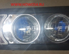 Фара передняя в сборе левая F2000 железный корпус 81.25101.6289