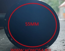 Патрубок радиатора SHAANXI нижний 90градусов (01701) DZ9114530005
