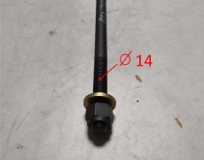 Болт центральный передней рессоры с гайкой M14 L240 BEIFANG BENCHI 5418738 А3473210171