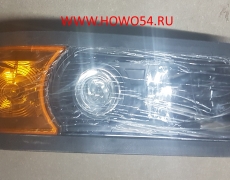 Фара передняя в сборе левая пластик F2000 81.25101.6289