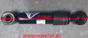 Амортизатор кабины SHAANXI F3000 передний поперечный DZ13241440080