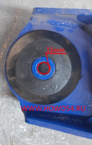 Подушка двигателя SHAANXI F3000 WP10 4*2/6*4 (тягач)задняя левая QINYAN	(14442) 20002550/DZ9114598320